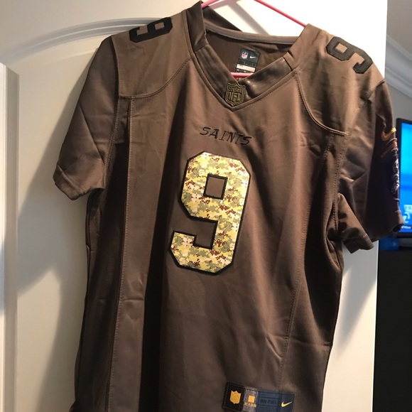 drew brees salute to service jersey